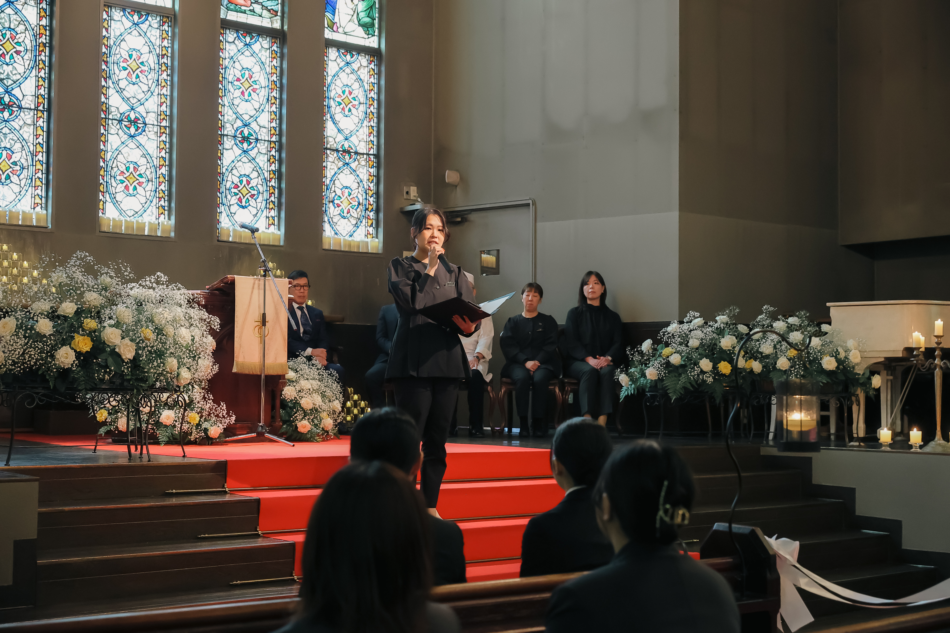 抱負発表の様子